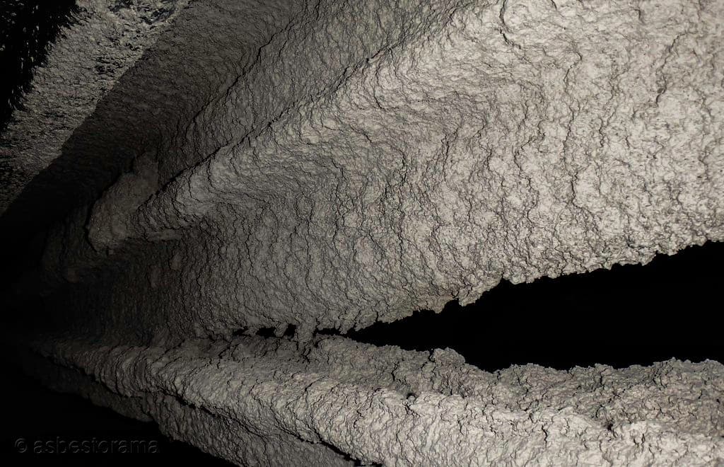 Cementitious Fireproofing Close-Up by DESA Foam Insulation
