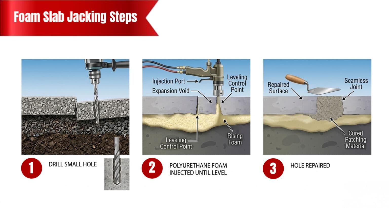 Foam Slab Jacking That Restores Safety, Stability, and Long-Term Performance featured article
