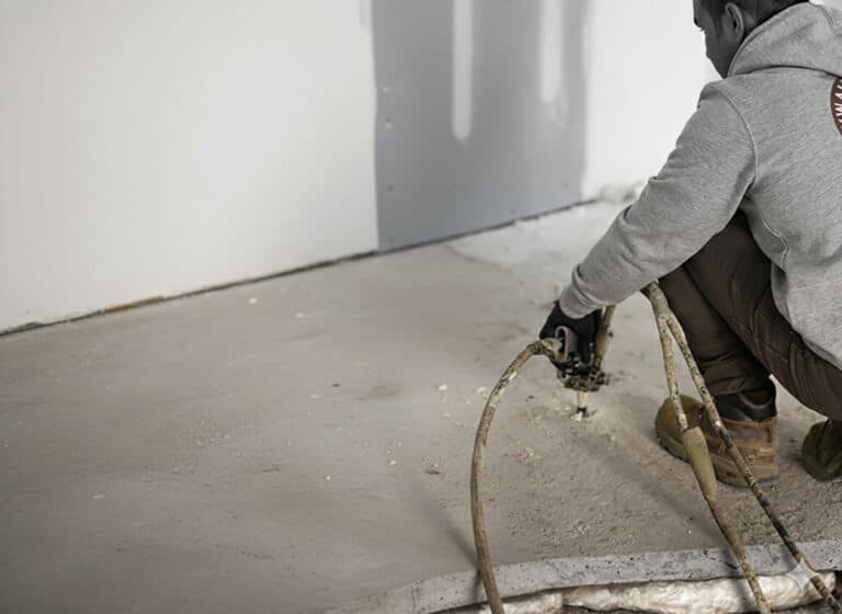 Foam Slab Jacking and Injectable Foam Sealing